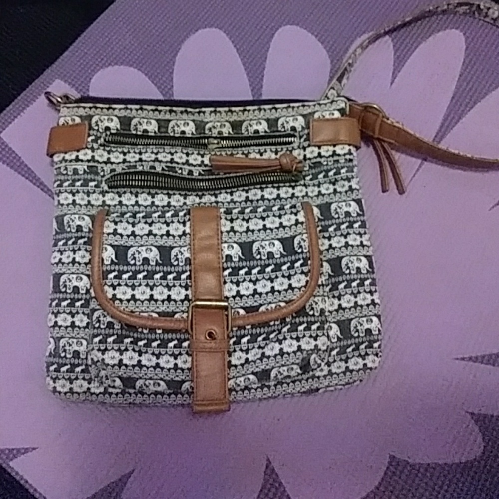 Long strap purse